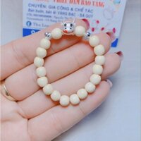 Vòng dâu tằm cho bé mix trâu bạc 2021🍁🌿FREESHIP🌿🍁(tặng hạt và dây dự phòng)