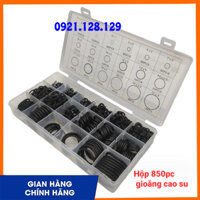 Vòng Đệm Cao Su Chữ O Chống Thấm Nước Dùng Sửa Chữa. Hộp 850pc gioăng cao su chất lượng cao thay thế băng tan