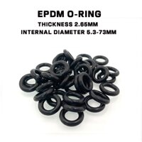 Vòng đệm chữ O EPDM EPDM Độ dày vòng 2.65mm Đường kính trong 5.3-73mm