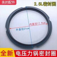 Vòng đệm nồi áp suất điện Md WSS2521 PSS2501P / MY-QS25A1XL Vòng cao su nồi áp suất cao 2.5L20250303