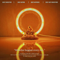 Vòng Đèn LED Hào Quang Phi Hành Gia Decor Phòng, Đèn LED Vòng Tròn Phong Cách Retro Kèm Nguồn Nhiều Màu LABY HOME