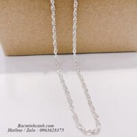 Vòng đeo cổ bạc dành cho bé TE048