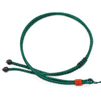 Vòng Đeo Cổ Dây Dù 3MM Size Nhỏ Nhiều Màu Bền Đẹp, Chắc Chắn - Dây dù xanh lá