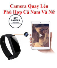 Vòng đeo tay camera G19 bộ nhớ 16Gb ,Đồng Hồ camera cho nữ, camera quay lén phù hợp nam nữ