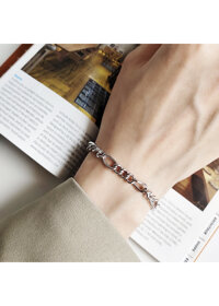 Vòng đeo tay chuỗi xích titan cá tính - Mẫu 1