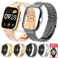 Vòng đeo tay dây đeo bằng thép không gỉ cho Redmi Watch 4 3 Active 2 Lite / Poco Watch / Mi Watch Lite