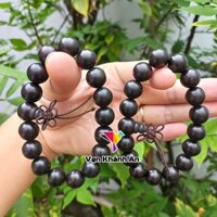 Vòng đeo tay gỗ mun sừng - 12 ly - Chuỗi Hạt Đeo Tay - Trang Sức Phong Thủy - Quà Tặng Ý Nghĩa
