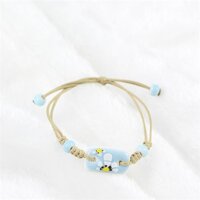 Vòng đeo tay handmade đá xanh xinh xắn