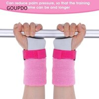 Vòng đeo tay tập luyện GOUPDO, Tay cầm thể dục bảo vệ phòng tập thể dục, Thiết bị thể thao chống trượt Thiết bị tập thể dục trẻ em