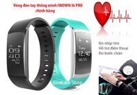 Vòng Đeo Tay Thông Minh Thế Hệ Mới iWOWN i6 PRO C  Vòng Đeo Thông Minh Tay Chính Hang Vòng Đeo Tay Thông Minh Smartband Đo Nhịp Tim Theo Dõi Sức Khỏe Đo Lượng Calo Tiêu Hao Iwown I6 Pro Chống Thấm Nước Bh 12 Tháng