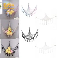 Võng Đồ Chơi Hình Tam Giác Thú Nhồi Bông Võng Treo Đồ Chơi Lưới Cho Phòng Ngủ Thú Nhồi Bông Bé Trai Và Pom Trang Trí