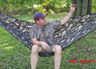 Võng dù 2 lớp rằn ri lính Mỹ