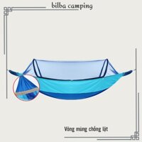 Võng dù chống lật có mùng chống côn trùng muỗi dùng để đi du lịch cắm trại dã ngoại BB2923- Billba Camping