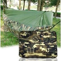 Võng Dù Du Lịch 2 Lớp Có Mùng Chống Muỗi Và Côn Trùng, Võng Dù