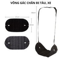 Võng gác chân máy bay tàu xe võng gác chân văn phòng
