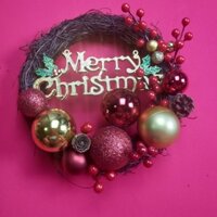 Vòng giáng sinh - Vòng noel size 30cm