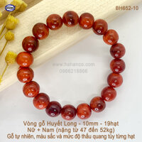 Vòng gỗ Huyết Long thấu quang Đủ size BH652 - Trừ tà, Giảm tai ương, Mang lại may mắn - 10mm