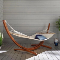 Võng Gỗ Tắm Nắng Sân Vườn – Wood Hammock