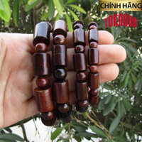 Vòng Gỗ Trắc Đỏ  Đốt Trúc TOKDODO Đủ Size - 8 li