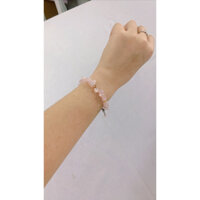 Vòng handmade đá năng lượng tuỳ chọn (trai nước ngọt)