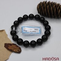 Vòng Hổ Phách Baltic Huyết đen 12mm