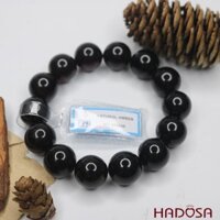 Vòng Hổ Phách Baltic Huyết đen 15mm