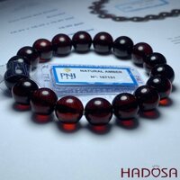 Vòng Hổ Phách Baltic huyết đỏ 10mm đặc biệt cao cấp