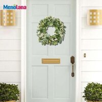 Vòng hoa bạch đàn xanh nhân tạo cho đồ dùng dự tiệc Nhà trang trại tân gia