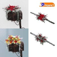 Vòng hoa Giáng sinh Quà tặng Trang trí Hộp thư Giáng sinh Swag Trang trí cho gia đình