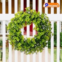 Vòng hoa Ngày Thánh Patrick Vòng hoa trang trí tường 50cm Vòng hoa trang trại cho cửa trước