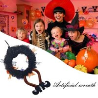 Vòng hoa treo cửa Halloween Dễ sử dụng Vòng hoa lễ hội cửa trước ngày lễ