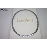 Vòng huyết áp Sakura bạc