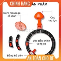 Vòng Lắc Bụng Thông Minh Đa Năng Có Đồng Hồ Giúp Chị Em Đốt Mỡ Cực Hiệu Quả