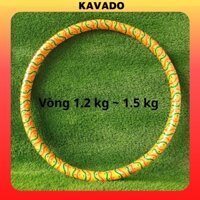 Vòng lắc eo bụng giảm mỡ thông minh bằng mây KAVADO VL06 lắc đầm bền giá rẻ mua 1 tặng 1 quà