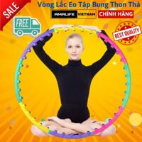Vòng Lắc Eo Giảm Mỡ Bụng, Vòng Lắc Eo Thon Massage Giảm Mỡ Bụng - Hàng Chính Hãng màu ngẫu nhiên
