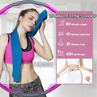 Vòng Lắc Eo Massage Foanm Hula Hoop Giảm Mỡ Bụng Siêu Tốc – Chính Hãng Guross
