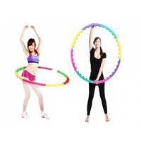 Vòng Lắc Giảm Eo Massage Hoop - Tập thể dục trongg nhà thời Covid