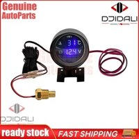 Vòng Led Kỹ Thuật Số Xe Tải Xe Tải Nhiệt Độ Nước Đồng Hồ Đo Nhiệt Độ Cảm Biến Nhiệt Độ Temperatura Moto, Vôn Kế Volt Vo