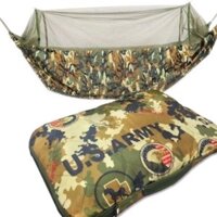 Võng Mùng, Võng Quân Đội 3 Lớp Có Mùng To Dày Cao Cấp