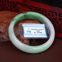 Vòng Ngọc Cẩm Thạch Bản Hẹ Tự Nhiên