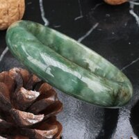 Vòng ngọc phỉ thúy Jadeite A xanh lục