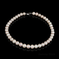 Vòng Ngọc Trai 10ly Trắng Tròn Đẹp NE1048