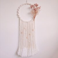 Vòng Nguyệt Quế Hoa Khô Tự Nhiên Trang Trí Nhà Cửa ❤