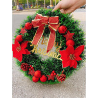 Vòng nguyệt quế noel (40cm)