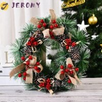 Vòng nguyệt quế treo cửa trang trí giáng sinh