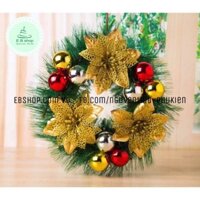 VÒNG NGUYỆT QUẾ XMAS TRANG TRÍ GIÁNG SINH