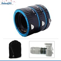 Vòng Nối Ống Kính Máy Ảnh AF Macro Mở Rộng Bằng Kim Loại Cho Canon EOS EF-S Lens 750D 80D 7D T6s 60D 7D 550D