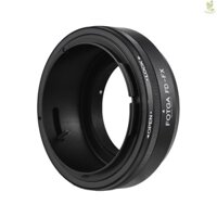 Vòng Nối Ống Kính Máy Ảnh canon fd Bằng Hợp Kim Nhôm Cho fuji x-a5 / x-a10 / x-pro1 / x-pro2 / x-pro3 / x-e1 / x-e2 / x-e3 / x-m1 / x-m1 / x-t1 / x-t2 / x-t39.7