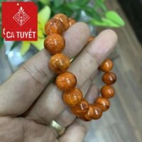 Vòng nữ 12ly Gỗ Huyết Long Thấu Quang - Trừ Tà, Giảm tai ương, giảm vận hạn