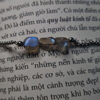 Vòng Phong Thủy Đá Labradorite